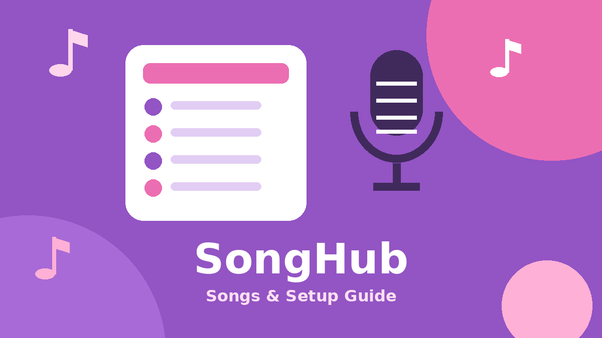 SongHub 2.0 APK _ Karaoke App Hero Image
